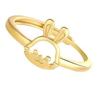 VALICLUD Anillo De Conejo Anillos De Plata De Ley 925 Anillos Partidos Anillos Para Niñas Anillo De Moda Anillo Creativo Joyería De Mujer Anillo Elegante Anillo De Apertura Anillo De Dedo