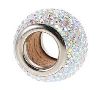 VALICLUD Anillo Decorativo para Asiento de Coche Collares Cristales Brillantes para Reposacabezas Accesorios de Interior para Coche Suv y Camión Adornos Gemas de Imitación