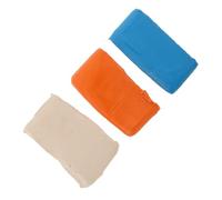 VALICLUD Arcilla de Limpieza para Brocas de Uñas 3 Colores Set, Pasta de Mantenimiento No Abrasiva para Herramientas de Manicura, Barro Limpiador Compacto para Kit Manicura y Cuidado
