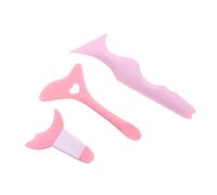VALICLUD Ayudas Maquillaje de Ojos Plantillas de Silicona Reutilizables Aplicador de Sombras de Ojos y Guía para Delineador para Maquillaje de Pestañas