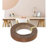 VALICLUD Banda de Borde de Madera Natural de 2.2 Cm de Ancho y 8 Metros para Restauración de Muebles Grosor Uniforme y Fácil Instalación en Gabinetes y Encimeras