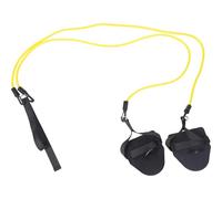 VALICLUD Banda de Resistencia para Natación Cinturón de Natación Amarillo 20 LB TPR PP Nylon para Ejercicios, Mejora la Técnica Forma Física Piscinas para Adultos Deportistas