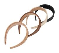 VALICLUD Bandas Cabeza y Tocados De Mujer 4 Unidades Tamaño Estándar Rafia Natural Multicolor Para Fiestas y Viajes