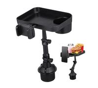 VALICLUD Bandeja de Portavasos para Vehículo con Soporte para Teléfono Bandeja de Almacenamiento de Alimentos Automotriz para y Exterior