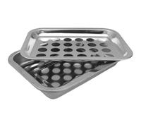 VALICLUD Bandeja para Copa de Comunión Suministros de Comunión 24 Orificios Acero Inoxidable Color Plata para Congregación y Vasos Sacramentales de Iglesia