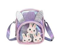 VALICLUD Bandolera De Conejo para Niño Niña Bolso De Hombro Adorable y para Fiesta y Chic