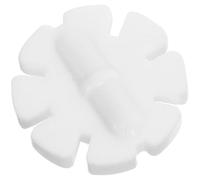VALICLUD Barra Agitadora Magnética de Laboratorio, Agitador Magnético, Plástico y Imán, Diseño en Forma de Copo de Nieve, Blanco, para Laboratorio Científico E Industrial Reutilizable