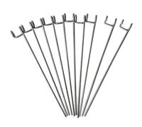 VALICLUD Barras de Hierro para Puertas de Jaulas de Aves 10 Piezas Resistentes y Desmontables Accesorio Adecuado para Paso de Aves en Palomares