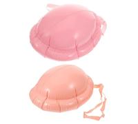VALICLUD Barriga Inflable de Embarazo Falsa Unisex de PVC para Cosplay y Fiestas Navideñas 2 Piezas Color Piel y Rosa Accesorio Ajustable para Disfraces de Papá Noel y Halloween