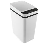 VALICLUD Basurero Sensor Automático de 12l, Plástico Blanco Apertura Rápida y Diseño sin Contacto para Sala y Dormitorio
