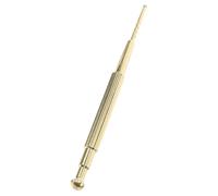 VALICLUD Bolígrafo de Acupresión de Cobre Dorado con Sonda Flexible para Detección Precisa de Puntos Auriculoterapia y Masaje sin Dañar el Tejido Cutáneo