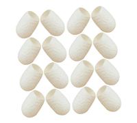 VALICLUD Bolitas De Seda Natural Para Limpieza Facial 20 Piezas Exfoliantes Suaves Para Piel Sensible Cuidado Del Rostro y Corporal Uso Práctico