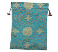 VALICLUD Bolsa de Almacenamiento para Joyas de Seda Cordón 10 Unidades Azul Estilo Chino para Regalos de Boda Fiestas y Detalles, Pequeña y Resistente para Envolver Joyas Varios estilos