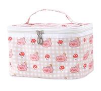 VALICLUD Bolsa de Cosméticos Neceser de Viaje para Mujer Organizador de Maquillaje Portátil Neceser de Gran Capacidad para Cosméticos y Aseo Viaje y Diario