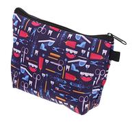 VALICLUD Bolsa De Cosméticos y Neceser De Viaje Grande Estampado De Enfermería, Compacta y Ligera, para Mujer Organizadora Multiusos Portátil