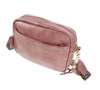 VALICLUD Bolsa de mensajero de hombro Bolsa Crossbody de chicas bolsas de hombro con borlas bolso de hombro bolso bolsos de hombro bolsos bandolera con borlas PU rosa