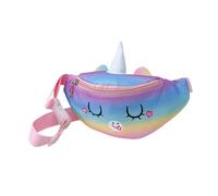 VALICLUD Bolsa de Pecho Unicornio para Riñonera Infantil con Diseño Ligera y Resistente para Viajes y Compras Bolsa Pequeña para Claves y Snacks