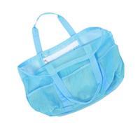 VALICLUD Bolsa De Playa Grande Toallas Chanclas Bolsa Malla Juguetes Ligera Práctica