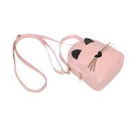 VALICLUD Bolsa De Princesa para Bolsas De Hombro Bandolera De Poliuretano Bandolera Bolso Novedad Lindo Bolso Bandolera Bolso De Gato Novedoso Bolsos De Hombro Rosa PU