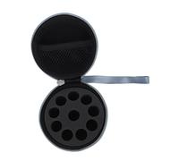 VALICLUD Bolsa para Aceites Esenciales 10 Compartimentos 1-2ml Estuche Portátil Azul Organizador De Viaje para Aromaterapia