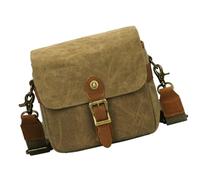 VALICLUD Bolsa para Cámara Microcuatro Tercios, Bolso Bandolera Ajustable Color Caqui, Estuche Compacto Antivibración para Fotografía Exterior, Accesorio Portátil para Transporte Seguro