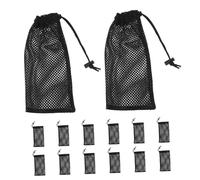 VALICLUD Bolsa Pequeña con Cordón para Gimnasio (20 Unidades): Bolsa De Malla con Cordón para Equipo Deportivo, Equipo De Gimnasio, Actividades Al Aire Libre, De Almacenamiento