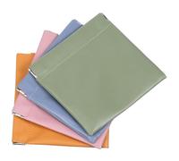 VALICLUD Bolsas de Maquillaje Minibolsas Organizadoras de Viaje 4 Piezas Material TPU Resistente Tamaño Compacto 12 X 11 Cm Diseño Plegable Portátil Estuche de Cosméticos para Mujer