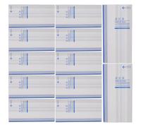 VALICLUD Bolsas Desechables para Vómito 100 Unidades Papel Laminado Tamaño Pequeño para Coche Tren Avión Uso Mareos y Viajes Público