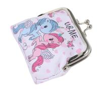 VALICLUD Bolsito Unicornio Portátil para Niñas Monedero De PVC Decorativo Cartera y Ligera para y