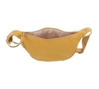 VALICLUD Bolso Bandolera de Nailon Amarillo, Pequeño y Ligero Forma de Media Luna, Correa Ancha Ajustable, Bolso Cruzado Casual para Mujer, Adecuado para Viajes y Uso Diario