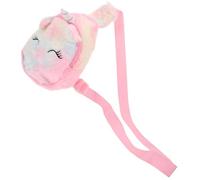 VALICLUD Bolso Bandolera De Unicornio para Niña Bonito Bolso De Hombro De Peluche Infantil Correa Niñas