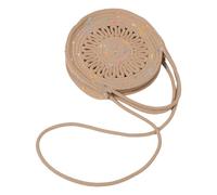VALICLUD Bolso bandolera para mujer: Bolso bohemio de cuerda de algodón tejido, bolso de hombro con correa, bolso de verano minimalista para viajar, bolso bandolera de crochet.