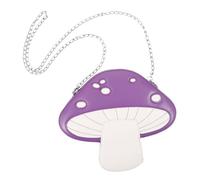 VALICLUD Bolso De Hombro De Diseño Único Forma De Champiñón para Mujeres Bandolera Colorida y Divertida para Adolescentes y Especiales