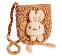 VALICLUD Bolso De Hombro De Kawaii para Niñas Bandolera De Mano De Cartoon Monedero Cruzado De Lana para Salidas y
