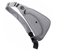 VALICLUD Bolso De Pecho Al Agua Para Hombre Bolso Bandolera Cinturón Ajustable Para Viajes y Diario Hombro