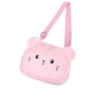 VALICLUD Bolso Kawaii De Peluche Bolso Bandolera para Niña Asa Cruzada Lindo para Mujer y Niña