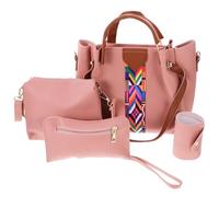 VALICLUD Bolsos De Mano Para Mujer Bolso De Mano 1 Juego Para Mujer Elegante Bolso De Hombro Bolso Grande Casual Monedero Almacenamiento Cheque Bolsas Bolso Bandolera Damas Capacidad Azul