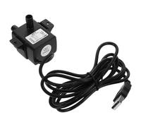 VALICLUD Bomba Sumergible Silenciosa para Bebedero de Mascotas Mini Bomba Cuadrada de Agua Automática Compatible Bebederos para Gatos y Perros Flujo Constante para Uso Interiores