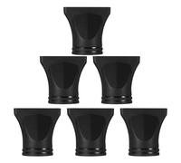 VALICLUD Boquillas Concentradoras para Secador de Pelo 6 Piezas, Accesorio de Plástico Resistente al Calor, Boquilla Plana de 4,4-4,6 Cm para Peluquería y Peinado Profesional, Secado