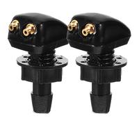 VALICLUD Boquillas de Repuesto para Lavaparabrisas Delantero, Juego de 2 Unidades, Material Nylon Resistente, Compatible Limpiaparabrisas de Coche, para Limpieza Eficaz del Parabrisas