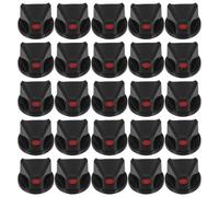 VALICLUD Boquillas para Latas de Aerosol 40 Piezas, Tapas de Pintura en Aerosol Negras, Puntas de Pulverización Resistentes para Grafiti y Pintura Automotriz, Accesorios Compatibles