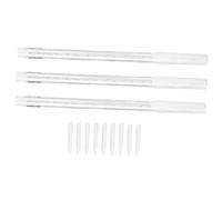 VALICLUD Borrador Portátil de Cejas 3 Pcs Corrector Blanco Multiusos Removedor de Maquillaje para Mujeres Cosméticos y Práctica de