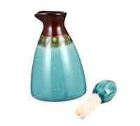 VALICLUD Botella de Cerámica para Aceites Esenciales Recargable Dispensador Práctico y Sellado Hermético para Perfumes y Aromaterapia el Hogar