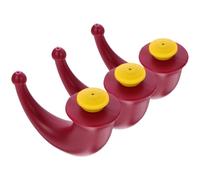 VALICLUD Botella de Irrigación Nasal de Plástico 3 Piezas, Sistema de Riego Nasal Compacto para Limpieza de Nariz, Cuidado Respiratorio Diario para Adultos y Niños, Solución Práctica