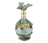 VALICLUD Botella de Perfume Recargable Vintage de Resistente Botella Vacía Portátil para Aromaterapia y Decoración Elegante Frasco de Perfume Árabe para Mujer