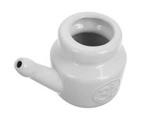 VALICLUD Botella Limpiadora Nasal De Cerámica, Bote Para Enjuague Sinusal, Limpieza Nasal, Tarro De Lavado, Botella De Cerámica Reutilizable, Botella Para Enjuague Sinusal, Limpiador