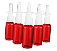 VALICLUD Botellas De Espray Nasal Vacías y Rellenables 5 Unidades 30 Ml Transparente Diseño De Spray Nasal Compacto Para Viaje y Uso Diario Material Pet Durable