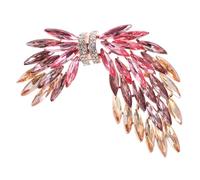 VALICLUD Broche De De Ángel Elegante Brillantes Gemas De Imitación Pin Decorativo Para Mujer Para Eventos Formales Fiestas y Bodas