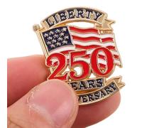 VALICLUD Broches Patrióticos de Solapa Conmemorativos de Estados Unidos 8 Piezas Aleación Resistente a la Corrosión Insignias Coleccionables para Día de la Independencia y Celebraciones