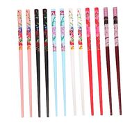 VALICLUD Cabello Chinos de 12 Piezas Diseño Floral en Relieve, Tradicionales y Retro, Palitos para Moños para Mujer Amantes Cultura China en Uso Diario